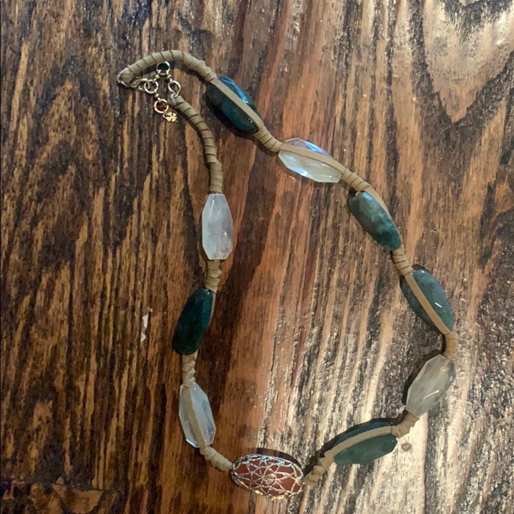 Anthrologie Chunky Stone Necklace